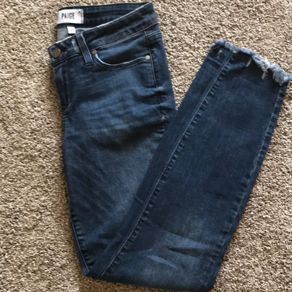 Paige Verdugo Ankle Skinny Jeans
